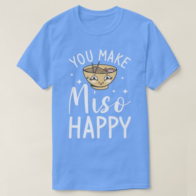 Du machst Miso Happy Wedding Vorschlag Brid T-Shirt (Design vorne)