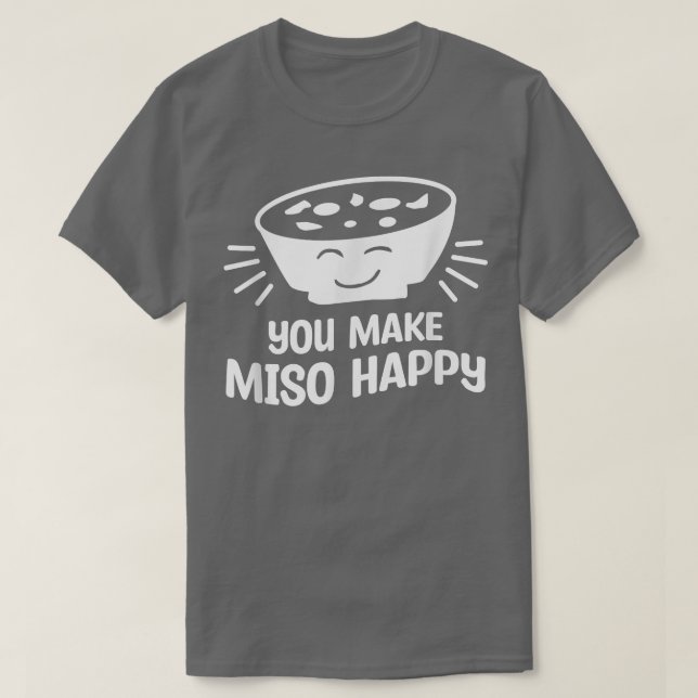 Du machst Miso Happy Wedding Vorschlag Brid T-Shirt (Design vorne)