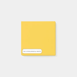 "Du machst Phantastische", einfache Sticky Notes Post-it Klebezettel