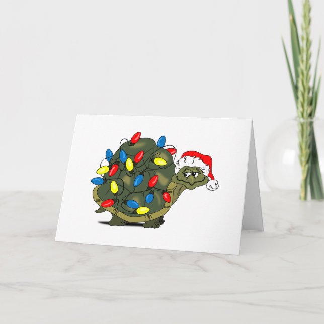 Du machst Weihnachten heller! Turtle Christmas Car (Vorderseite)