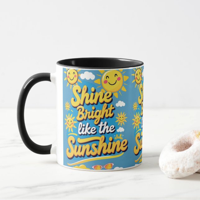 Du magst Sonnenschein Tasse (Mit Donut)