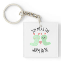 Du meinst den Wurm zu mir Kawaii Punny Cute Cheesy