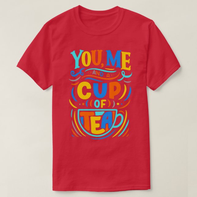 Du mich und eine Tasse Tee 1 (Design vorne)