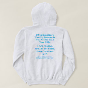 Du musst dein Bibelfriedenskostüm lesen Hoodie