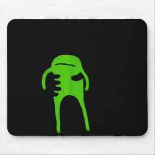 Du musst den Frosch akzeptieren Lustiger Meme-Spru Mousepad