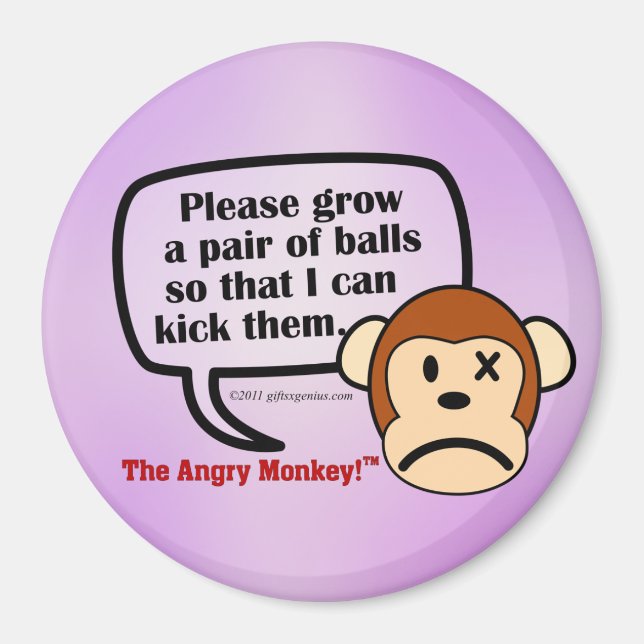 Du musst ein paar Bälle züchten Magnet (Vorne)