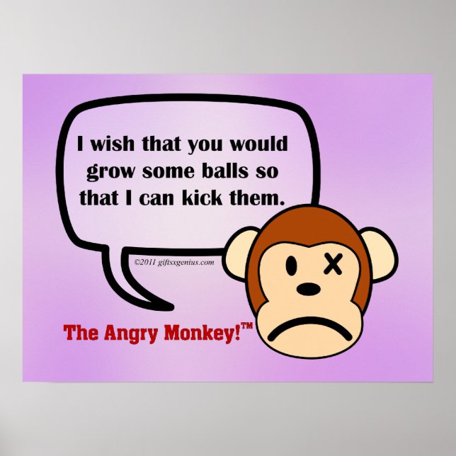 Du musst ein paar Bälle züchten Poster (Vorne)