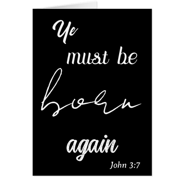 Du musst wieder zum Geburtstag Geboren sein (Vorne)