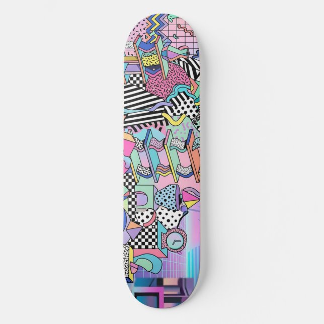 Du Pasquier Geometrics Revisited Skateboard (Vorderseite)