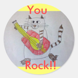 Du, Rock! Aufkleber