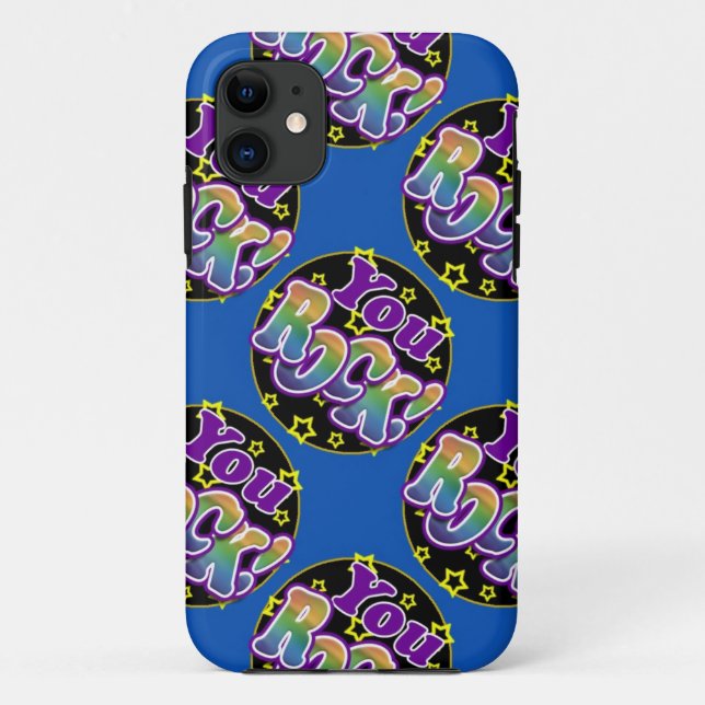 Du Rock! Case-Mate iPhone Hülle (Rückseite)