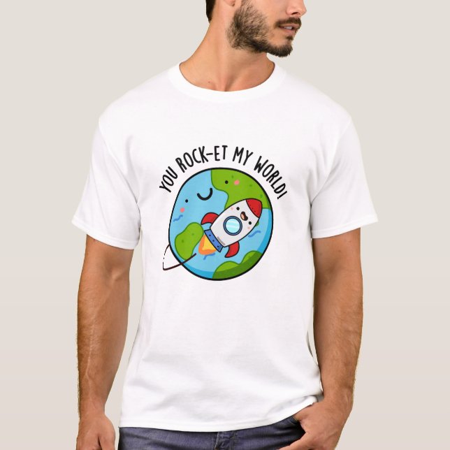 Du Rock et my World Funny Rocket Pub T-Shirt (Vorderseite)