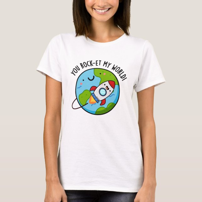 Du Rock et my World Funny Rocket Pub T-Shirt (Vorderseite)