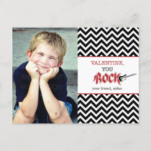 Du Rock! Valentinstag Postkarte