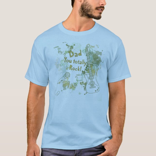 Du Rock, Vater T-Shirt (Vorderseite)