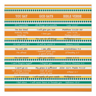 DU SAGST GOD SAGT, Schriften der Hoffnung und des Poster