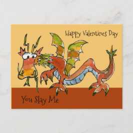 Du sagst mir einen glücklichen Valentinstag Postkarte