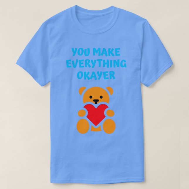 Du schaffst alles gut T-Shirt (Design vorne)