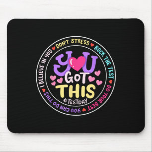 Du Schaffst Das Kein Stress Mach Deinen Motivation Mousepad
