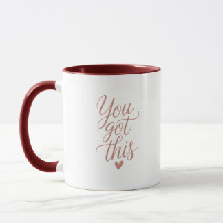 Du Schaffst Das — Motivierendes Zitat Kaffeetasse