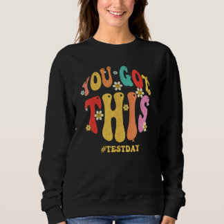 Du Schaffst Das Rock den Test Tag Kinder Jungen Mä Sweatshirt