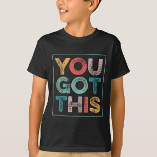 Du Schaffst Das Sagen Cool Motivierender Spruch T-Shirt