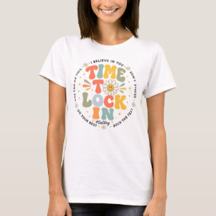 Du Schaffst Das Testtag Staatliche Tests Zeit zum  T-Shirt