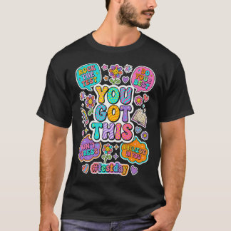 Du Schaffst Diesen Testtag Staatliche Prüfung Lehr T-Shirt