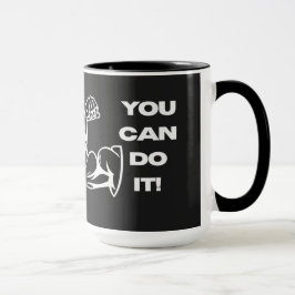 Du Schaffst Es Fitness Motivation Gym Workout T-Sh Tasse