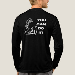 Du Schaffst Es Fitness Motivation Gym Workout T-Sh Tri-Blend Shirt