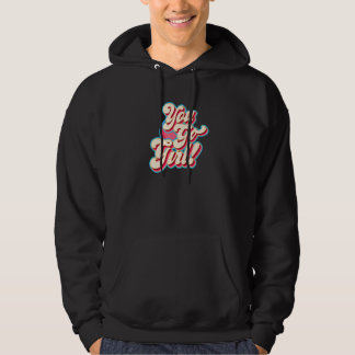 Du schaffst es Mädchen  für Mädchen Frauen Feminis Hoodie