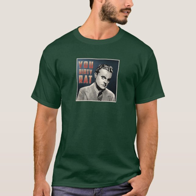 Du schmutzige Ratte Mädchen T-Shirt (Vorderseite)