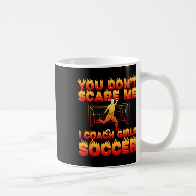 Du schüchterst mich nicht ein, ich trainiere Mädch Kaffeetasse (Rechts)