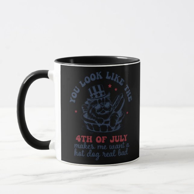 Du siehst aus, als ob der 4. Juli mich Will Tasse (Links)