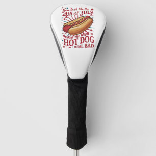 Du siehst aus wie der 4. Juli macht mich nach eine Golf Headcover