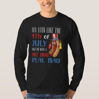 Du siehst aus wie der 4. Juli macht mich nach eine T-Shirt