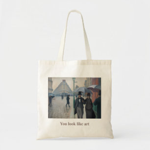 „Du siehst aus wie Kunst“ Ästhetik-Tasche – Vintag Tragetasche