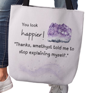 Du siehst glücklicher aus! Amethyst Crystal Lover