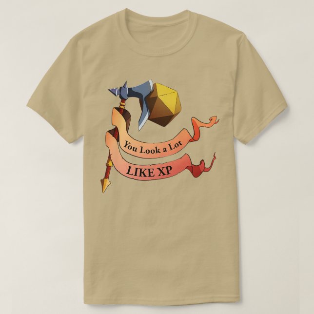 Du siehst sehr ähnlich aus wie xp T-Shirt (Design vorne)