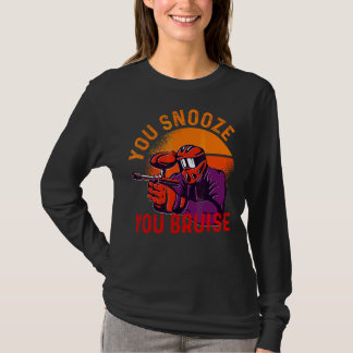 Du snooost du Bruise Paintball Männer Frauen Kinde T-Shirt