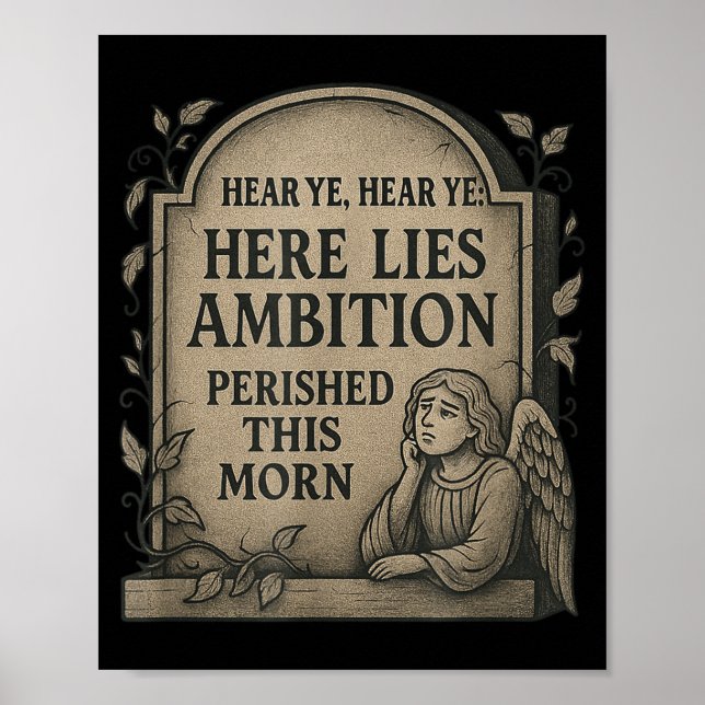 Du sollst nicht bummeln_ Ein mittelalterlicher Lei Poster (Vorne)