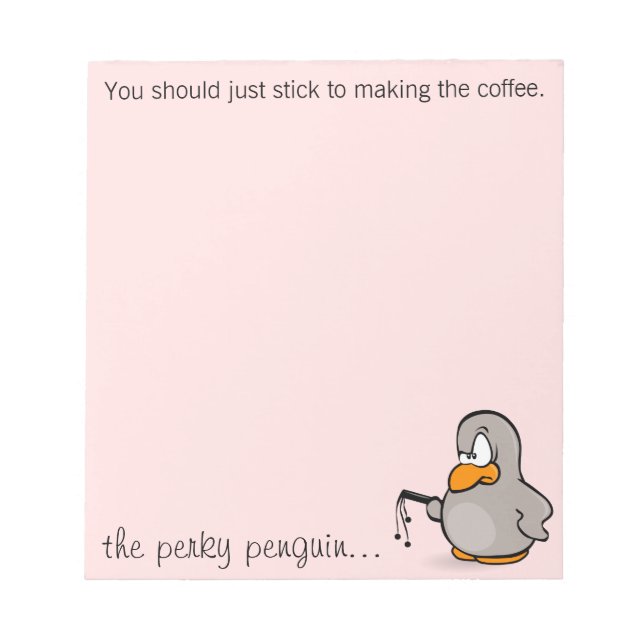 Du solltest dich an den Kaffee halten Notizblock (Vorderseite)