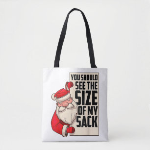 Du solltest die Größe meines Sackes Weihnachtsmann