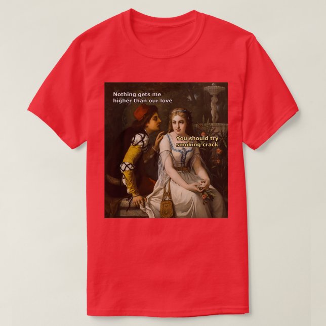 Du solltest es versuchen T-Shirt (Design vorne)