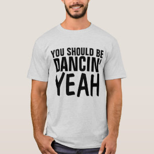 DU SOLLTEST TANZEN JEAH Vintage Disco T-Shirts
