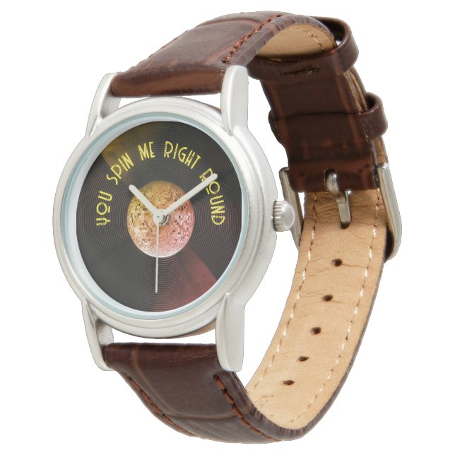 Du sprichst mich gleich herum armbanduhr (Schrägansicht)