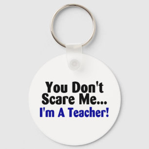 Du sprichst mich nicht als Lehrerin blau und schwa Schlüsselanhänger