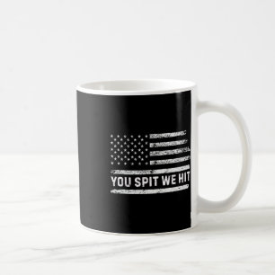 Du spuckst, wir treffen Trump Vintage Kaffeetasse