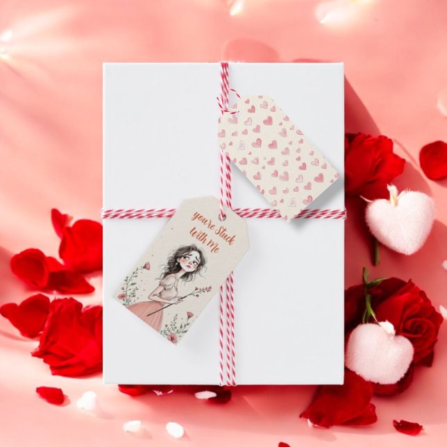 Du steckst mit mir fest geschenkanhänger (Von Creator hochgeladen)