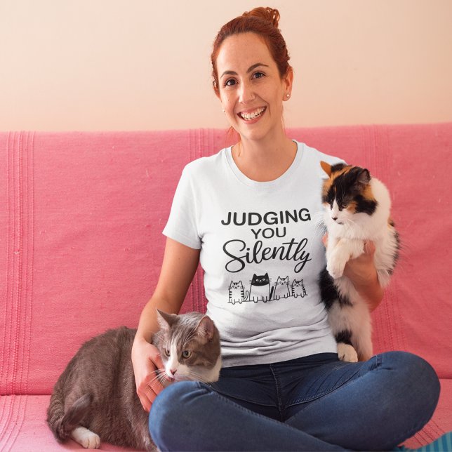 DU STILL JUDGING Tri-Blend SHIRT (JUDGING YOU Silently Tri-Blend Shirt)